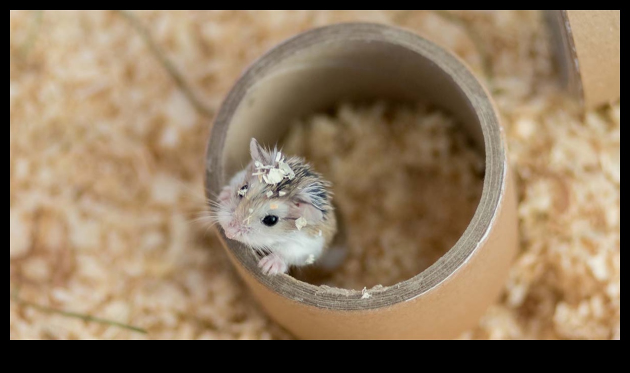 Hamster Kendin Yap Oyuncakları Devam Ediyor: Basit ve Güvenli El Sanatları Projeleri